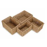 Thatch Grass Woven Storage Basket