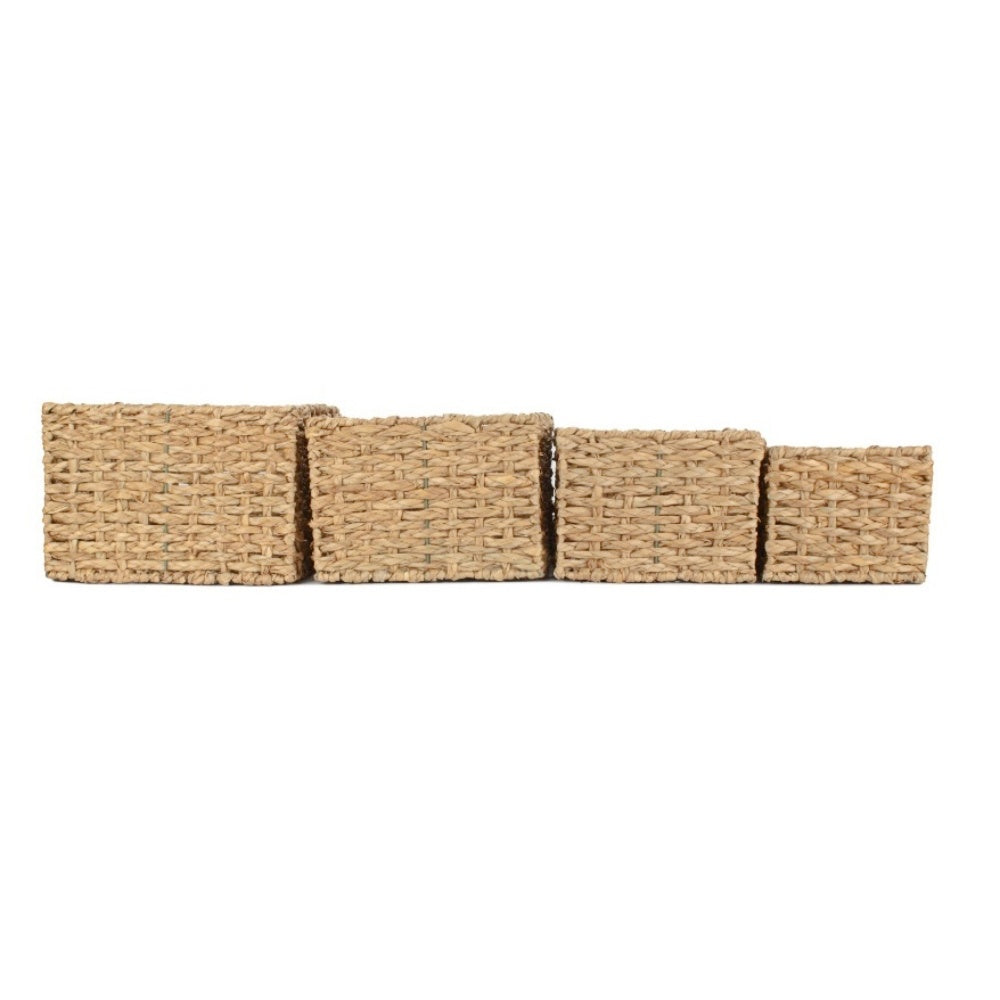 Thatch Grass Woven Storage Basket