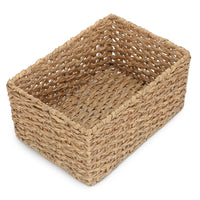 Thatch Grass Woven Storage Basket