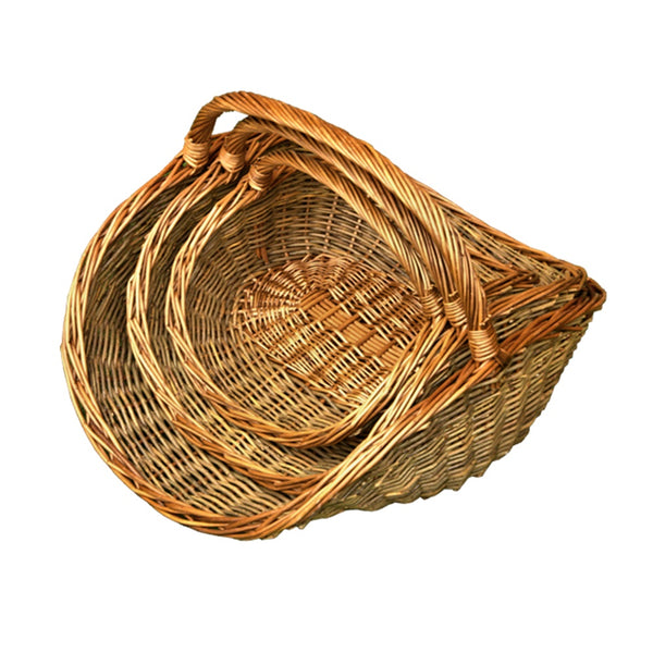 Set of 3 Wentworth Wicker Garden Trugs