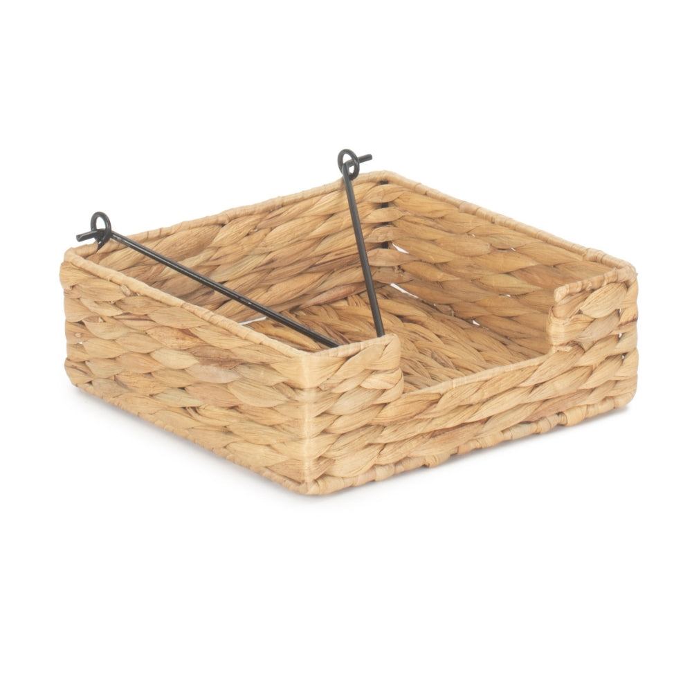 Red Hamper Water Hyacinth Napkin Holder