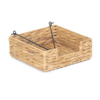 Red Hamper Water Hyacinth Napkin Holder