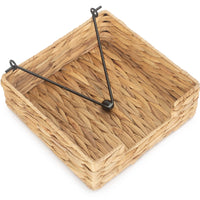 Red Hamper Water Hyacinth Napkin Holder