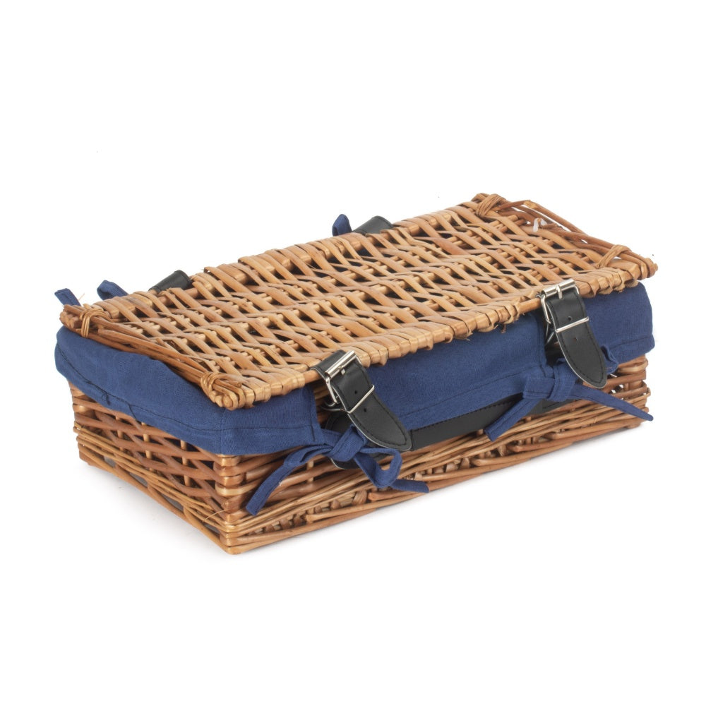 Red Hamper Small Wicker Packaging Basket