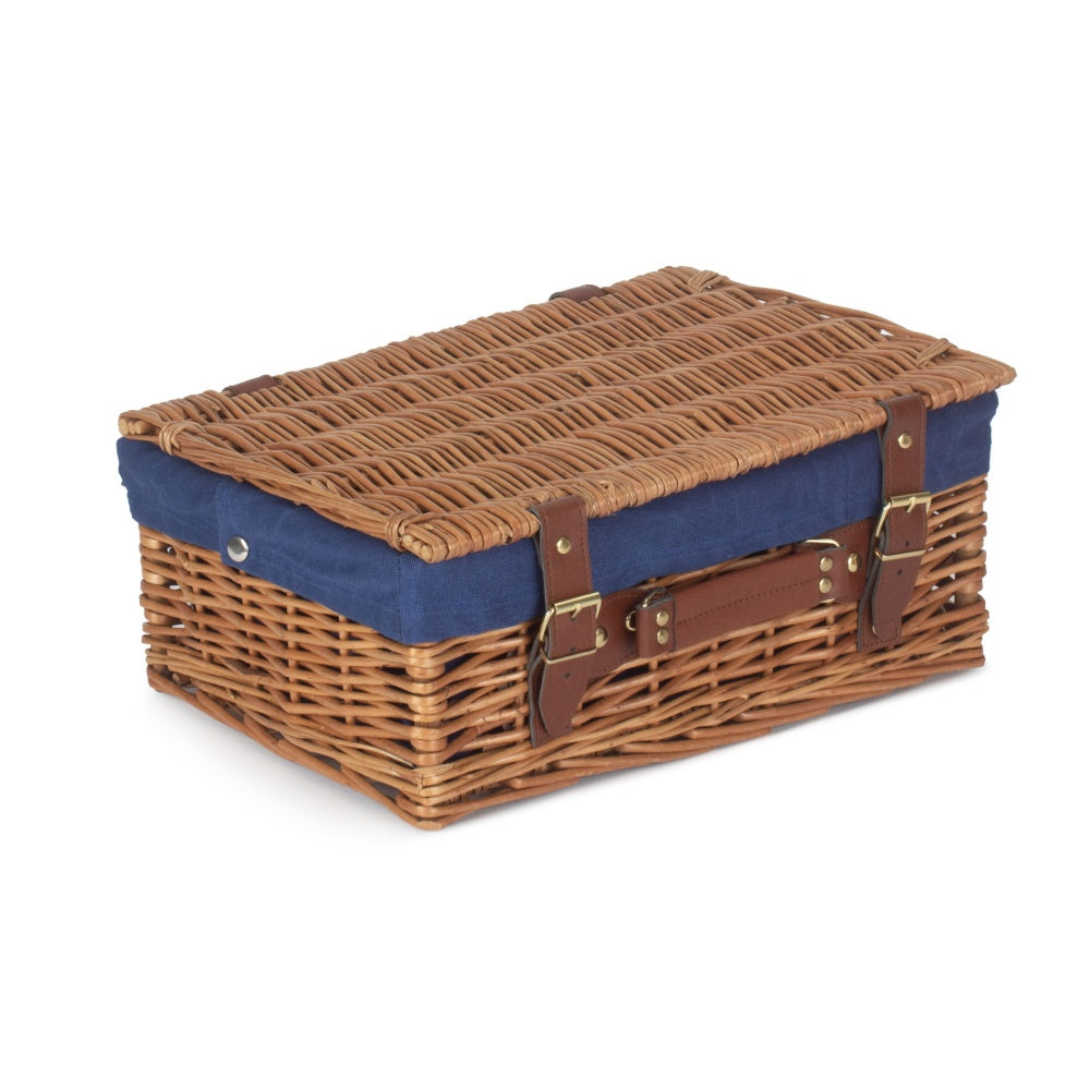 35cm Light Steamed Wicker Picnic Basket