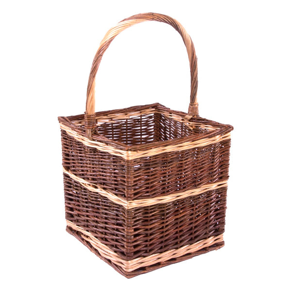 Red Hamper Beaufort Retangular Wicker Shopping Basket
