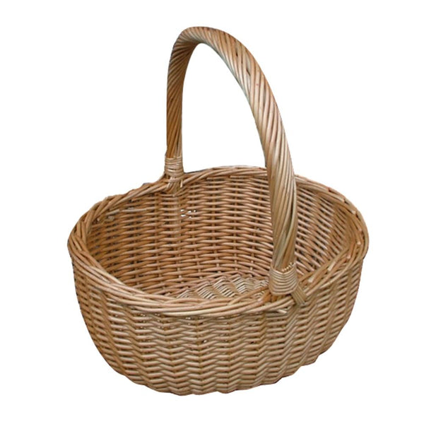 Red Hamper Buff Hollander Shopping Basket