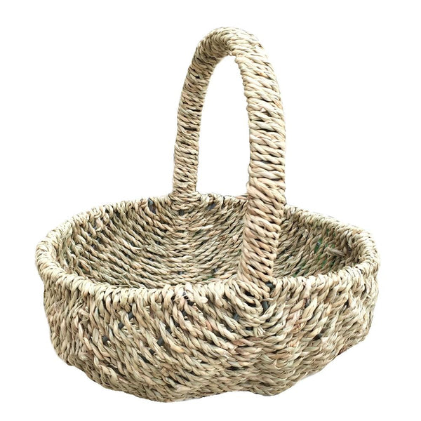 Red Hamper Seagrass Basket