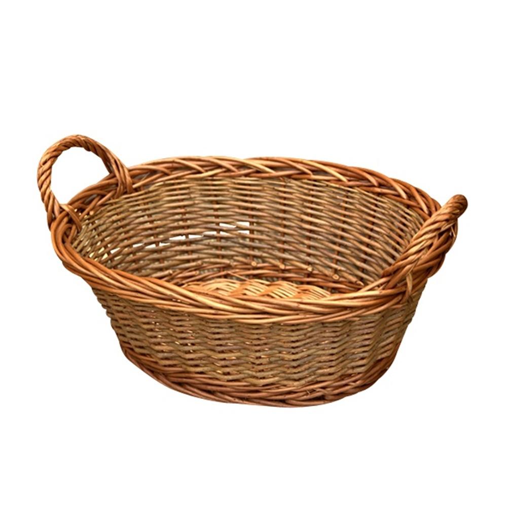 Red Hamper Eton Oval Wicker Tray