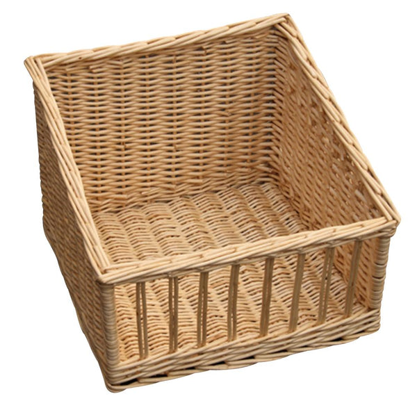 Red Hamper Bakers Display Wicker Tray