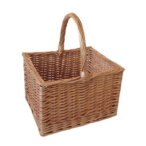 Red Hamper Deluxe Butchers Rectangular Shopping Basket