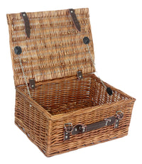 Red Hamper Double Steamed 40cm Picnic Basket