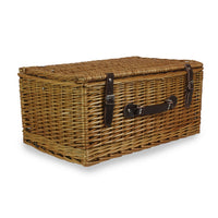 Red Hamper Double Steamed 51cm Picnic Basket