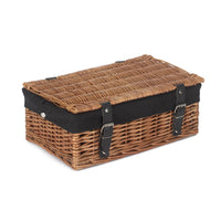 Red Hamper Double Steamed 35cm Empty Wicker Hamper Basket
