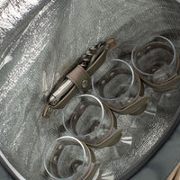 Red Hamper Oval Grey Fitted Cool Bag Drinks Picnic Basket