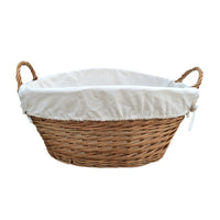 Light Steamed Lined Wash Basket