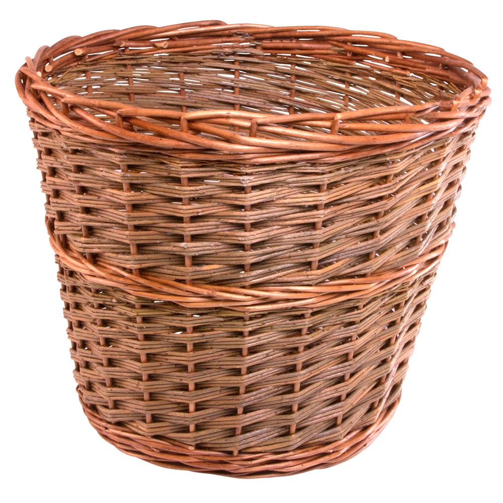 Large Somerset Round Wicker Waste Paper Bin