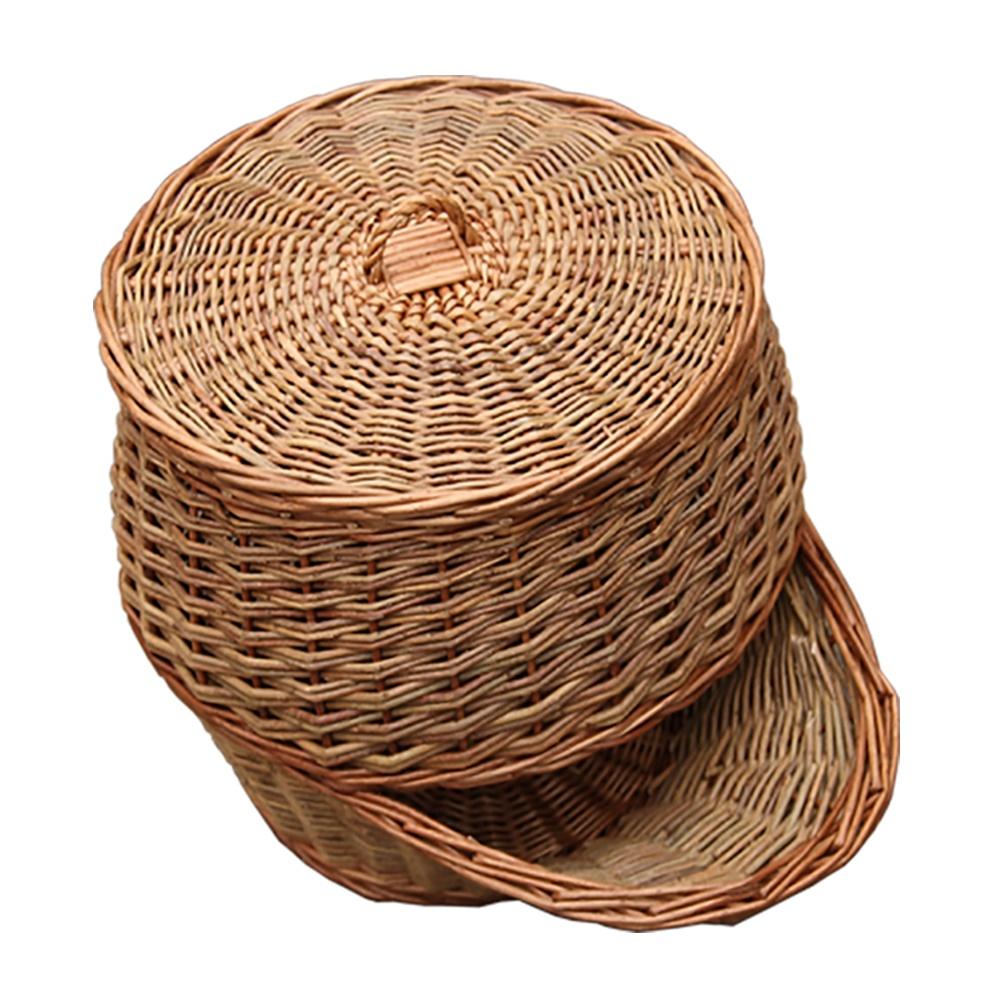 Red Hamper Willow Potato Basket