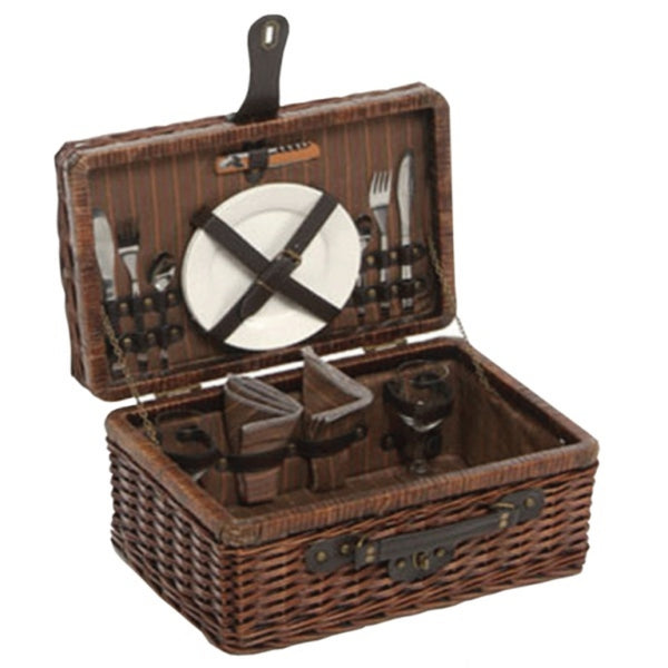 Red Hamper 2 Person Romantic Fitted Picnic Hamper