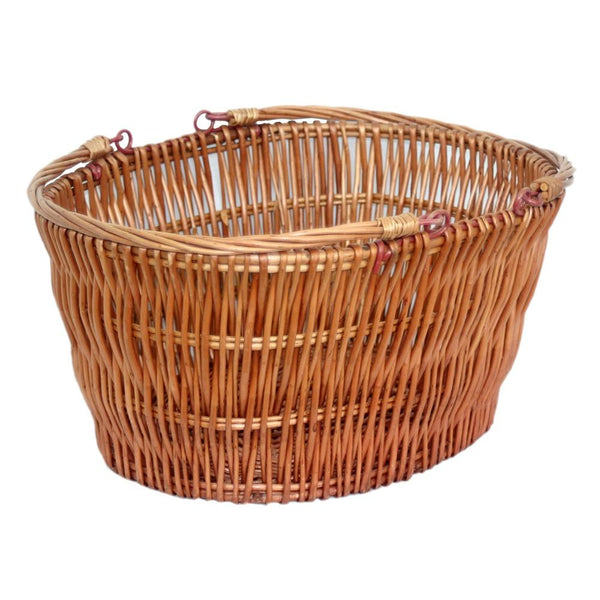 Red Hamper Chatsworth Market Double Steamed Wicker Shopping Basket