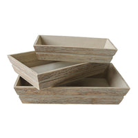 Red Hamper Soft Wood Packing Tray
