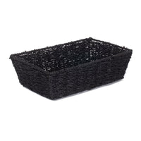 Red Hamper Black Paper Rope Display Tray