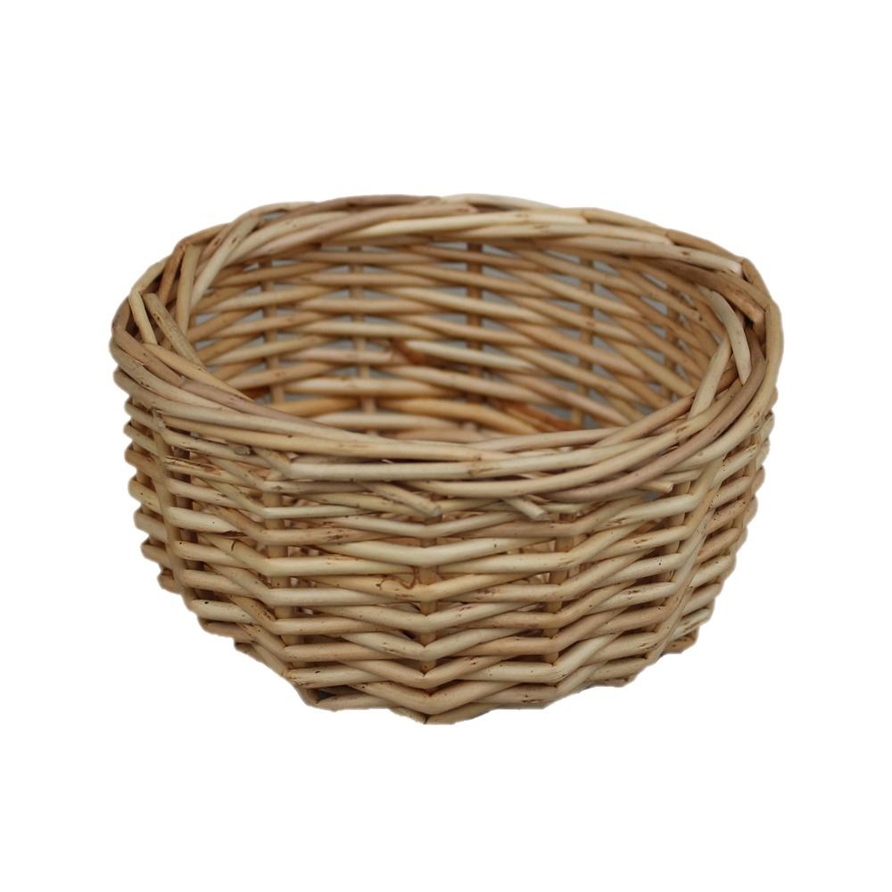 Red Hamper Mini Wicker Bowl