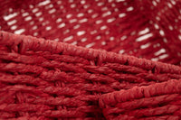 Red Hamper Red Paper Rope Display Tray