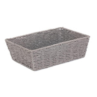 Red Hamper Grey Paper Rope Display Tray