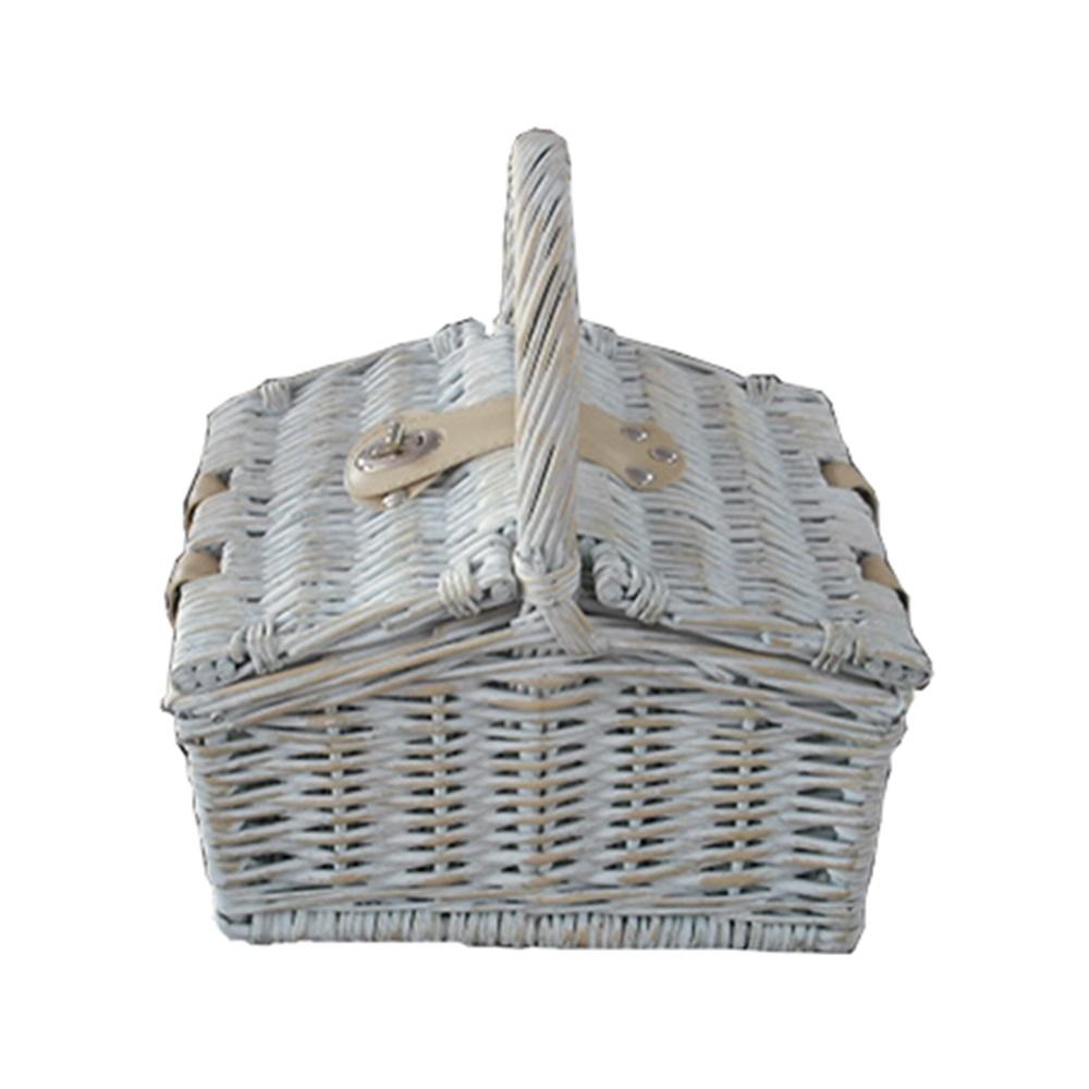 Red Hamper Provence Mini Farmhouse Empty Picnic Basket