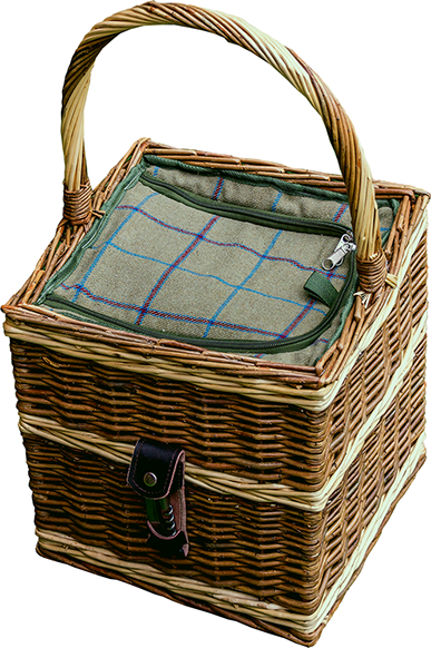 Beaufort Picknickkorb aus Korbgeflecht mit eingebautem Kühler