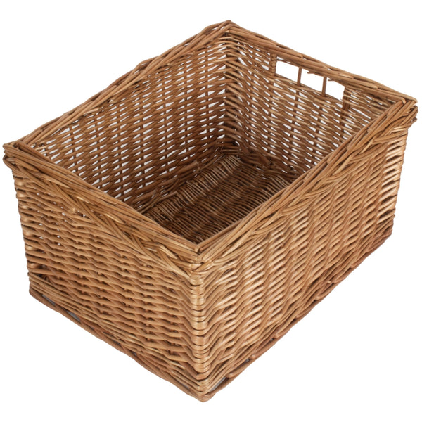 Red Hamper Kitchen Vegetable Wicker Basket
