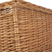 Red Hamper Kitchen Vegetable Wicker Basket