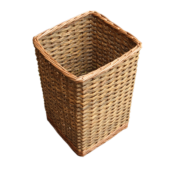 Red Hamper Square Hallway Umbrella Walking Stick Wicker Basket