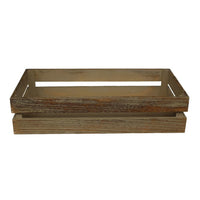 Oak Effect Wooden Packing Crate