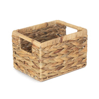 Red Hamper Nordic Water Hyacinth Storage Basket