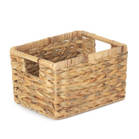 Red Hamper Nordic Water Hyacinth Storage Basket
