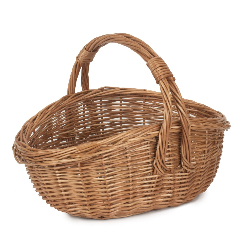 Red Hamper Traditional Cookery Wicker Shopper Basket