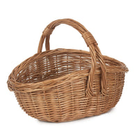 Red Hamper Traditional Cookery Wicker Shopper Basket