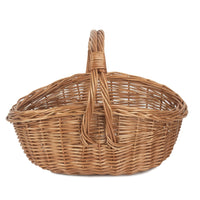 Red Hamper Traditional Cookery Wicker Shopper Basket