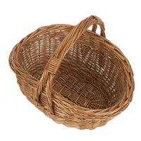 Red Hamper Traditional Cookery Wicker Shopper Basket