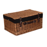 Red Hamper Double Steamed 51cm Picnic Basket