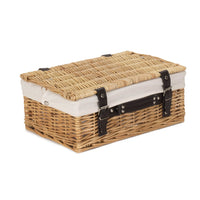 Red Hamper 36cm Picnic Wicker Basket