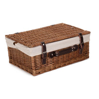 Red Hamper 46cm Double Steamed Picnic Basket