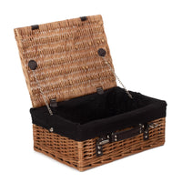 Double Steamed Wicker Picnic Basket