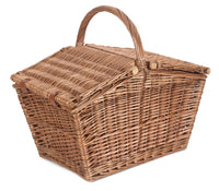 Red Hamper Large Elegant Picnic Wicker Basket