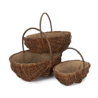 Oval Unpeeled Willow Garden Trug