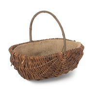 Oval Unpeeled Willow Garden Trug